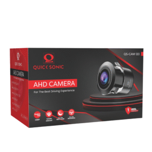 Quick Sonic QS-CAM120 AHD Car Back Camera – Super HD 1080P, Night Vision, Waterproof, Parking Assistant