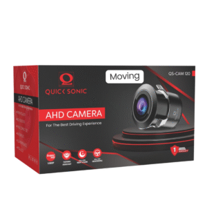 Quick Sonic QS-CAM120-Moving AHD Car Back Camera – Super HD 1080P, Night Vision, Waterproof, Parking Assistant