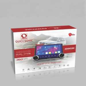 Quick Sonic Adventure Series Dual Knob Android Multimedia Player – 10.1″ / 11.8″, 2K QLED, CarPlay, Android Auto