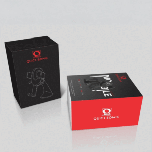 Quick Sonic QS-MH01 Mobile Holder – Strong Suction, 360° Rotation, Triangular Stabilization, Skid-Proof Design